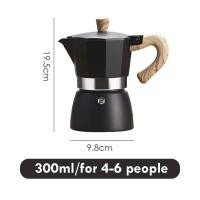ราคา Alechaung โมก้าพอท กาต้มกาแฟ หม้อต้มกาแฟ สามารถชงกาแฟได้หลากหลาย หม้อต้มกาแฟสด กาต้มกาแฟสดพกพา 300ml ด้ามจับป้องกันการลวก มอคค่าพอท moka pot (17049984154)