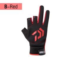 ราคา ถุงมือตกปลากลางแจ้งกันลื่น3นิ้วถุงมือตกปลากันน้ำอุปกรณ์ตกปลาถุงมือครึ่งนิ้ว (13543201495)