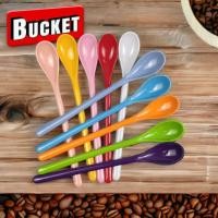 ราคา ช้อนชง ช้อนคน พลาสติก สำหรับชงกาแฟ ยาว 14 cm (16723023758)