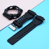 ราคา คลังสินค้าพร้อม สายคล้องนาฬิกาข้อมือซิลิโคนสีดำสำหรับ Casio G SHOCK ผู้ชาย GA 110 GA100 GA120 GA 140 GA150 GD 120 100 110 GLS 100 110 120ชุดซิลิโคนเครื่องมือต่อพ่วง (3935560708)