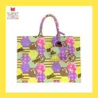 ราคา kloset etcetera Beeloved Faroe bag กระเป๋าถือ กระเป๋าใบใหญ่ห้อยกระเป๋าใบเล็ก พิมพ์ลายผึ่ง กระเป๋าผู้หญิง กระเป๋าแฟชั่น (17029264428)