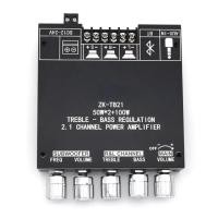 ราคา กทม สมุทรสาคร พร้อมส่ง ZK HT21 ZK 1602T TDA7498E Bluetooth 5 0 Subwoofer Amplifier Board 2 160W 2 0 Channel High Power Audio Stereo Amplifier Board Bass AMP (14401271732)