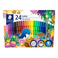 ราคา ปากกาเมจิก สีเมจิก Staedtler Luna ชุด 24 สี (12146369130)