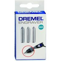 ราคา 2615009924 DREMEL ดอกแกะสลักหัวคาร์ไบด์ 9924 สำหรับ Engraver 290 (13440795314)