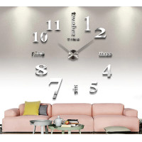 ราคา Wall Sticker Clock 3D DIY Jumbo Size นาฬิกาติดผนัง 3d ขนาดจัมโบ้ สติกเกอร์ อะคริลิค 1 5m ขนาดใหญ่ Acrylic Mirror พร้อมส่ง Home Cafe Coffee Shop Kitchen Decor นาฬิกาแขวนผนัง (7531434093)