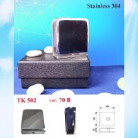 ราคา ตัวหนีบกระจก Stainless 304 ตัวยึดหนีบประตูกระจกบานเปลือย ตัวหนีบกระจก ตัวยึดกระจก ตัวจับกระจก รุ่น TK502 (4526174916)