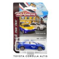 ราคา โมเดลรถ TAXI แท็กซี่ majorette โมเดลรถเหล็ก TOYOTA COROLLA ALTIS รถแท็กซี่ THAI TAXI ลิขสิทธิ์แท้100 โมเดลรถแท็กซี่ (15832102997)