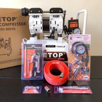 ราคา New Upgrade ETOP รุ่น 1000W แบรนด์ดัง อุปกรณ์ 6 อย่าง และสายไฟยาว 10 เมตร ปั๊มลม ปั๊มลมโรตารี่ ปั๊มลมออยฟรี 30 ลิตร (10130793095)
