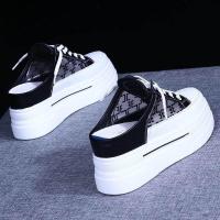 ราคา NH Fashion รองเท้าผ้าใบ รองเท้าผ้าใบผญ รองเท้า แฟชั่น ญ รองเท้าผ้าใบผู้หญิง สวยงาม รองเท้าผู้หญิง ความหนา 8cm เกาหลี แฟชั่น 2023NEW230206107 (17547522544)