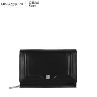 ราคา Louis Montini The Peach กระเป๋าสตางค์ผู้หญิง หนังแท้ หนังวัวแท้ ใบเล็ก พับสั้น กระเป๋าตังค์ใบสั้น WL26 (4781218523)