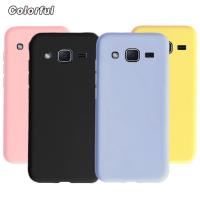 ราคา Soft Case Samsung Galaxy J2 J200G SM J200GU J 2 Duos 2015ฝาหลังสีธรรมดา Jelly Soft ซิลิโคนเคสใส่โทรศัพท์ (16612005665)