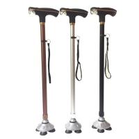 ราคา ไม้เท้าเดินป่า กิจกรรมกลางแจ้ง ไม้เท้าช่วยพยุง อลูมิเนียม พร้อมไฟฉาย 4 ขาเล็ก (4527342520)