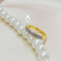 ราคา แหวน 0613 รุ่นฟรีไซส์ เคลือบทอง หนัก 1 สลึง แหวนมินิมอล งานเกาหลี แหวนน่ารัก แหวนเก๋ แหวนเพชร แหวน (17274572312)