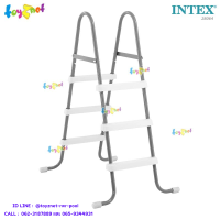 ราคา Intex ส่งฟรี บันไดสระน้ำ สำหรับสระสูงไม่เกิน 36 นิ้ว 91 ซม รุ่น 28064 (429505694)