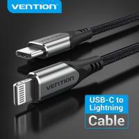 ราคา Vention สายชาร์จไอโฟน 20W USB C to Lightning Fast PD สายชาร์จ type c MFi สายชาร์จเร็ว type c IOS iphone 14 Plus 13 Pro Max Ipad Ipod AirPods Pro Apple Charging Cable USB C PD ชุดชาร์จไอโฟน (5136946424