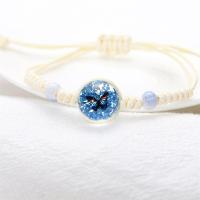 ราคา ใหม่เซรามิคลูกปัดสร้อยข้อมือคริสตัลลูกปัดสร้อยข้อมือแก้วลูกบอลดอกไม้แห้งสร้อยข้อมือคู่แฟนนักเรียนสร้อยข้อมือ (17205777355)