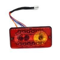 ราคา Lia 12V DC LEDไฟท้ายสัญญาณเลี้ยวเบรคโคมไฟแบบสะท้อนสำหรับไฟฟ้า รถสามล้อ (4062932123)