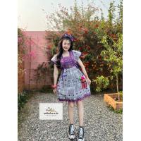 ราคา ชุดดอย ชุดพื้นเมือง เดรสกลาง สีสวยๆ แบบเดรส ยาว 35 นิ้ว ใส่คลุมท้อง ใส่เที่ยวฤดูหนาว ใส่แอ่วเหนือ (12102851613)
