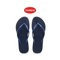 ราคา HAVAIANAS รองเท้าแตะผู้หญิง SLIM PREP NAVY BLUE สีน้ำเงินเข้ม รองเท้าแตะ รองเท้าผู้หญิง รองเท้าแตะหญิง (19579461344)