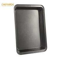 ราคา CHEFMADE Non Stick การอบเหล็กคาร์บอน Loaf กระทะพลาสติกคลุม Bakeware สี่เหลี่ยมผืนผ้าถาดขนมปังเบเกอรี่สำหรับเตาอบสีดำ WK9813 (7918476662)