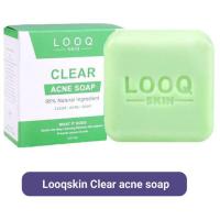 ราคา พร้อมส่ง ลด 99 ปกติ 299 สบู่รักษาสิว ขายดี ตัวดัง Looqskin Clear acne soap (13117850395)