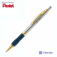 ราคา Pentel ปากกาลูกลื่น เพนเทล Sterling B460G ด้ามสีเงินคลิปทอง 0 8mm พร้อมกล่องของขวัญ (2126858193)