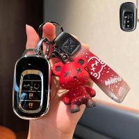 ราคา ซองกุญแจรถ Honda ซองกุญแจ Honda civic accord CR V BR V city ซองกุญแจ honda พวงกุญแจ honda key case (17817621303)