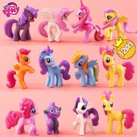 ราคา Mini Unicorn Action 6 8cm toy ตุ๊กตาโพนี่ 12ชิ้น เซ็ต ตัวเลขของตกแต่งหน้าเค้กตุ๊กตาPVCอุปกรณ์Pollyคอลเลกชันสายรุ้งของเล่นสำหรับของขวัญเด็ก model Rainbow Horse (18161295057)