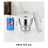 ราคา ครกสแตนเลส พร้อมฝาปิด ครก สาก ครกอย่างดี ครก ครกบดยา ครกเล็ก ตำกระเทียม พริกไทย เครื่องเทศ (14330898932)