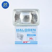 ราคา ไฟหน้าเหลี่ยมเล็ก KT H4 เปลี่ยนหลอดได้ 4 HRSSB 2 KT สินค้าได้รับตามรูปที่แสดง (12218783020)
