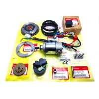 ราคา ชุดแปลงสตาร์ทมือ ชุดสตาร์ทมือ ไม่ต้องกลึงจานไฟ HONDA sonic 125 โซนิค ครบชุดไม่ต้องเปลี่ยนแม่เหล็ก (12389451141)