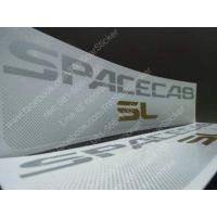 ราคา สติ๊กเกอร์ดั้งเดิมกระจก แค็ป SPACECAB SL ไข่ปลา ISUZU TFR ปี1993 1994 1ชุด มี2ชิ้น sticker ติดรถ แต่งรถ อีซูซุ (9120025564)