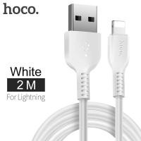 ราคา HOCO 2 เมตรสาย USB สำหรับ iPhone 8 7 บวก 2a อย่างรวดเร็วชาร์จสายโทรศัพท์มือถือสำหรับ Apple iPhone x 10 iOS 11 iPad สายชาร์จ (396972796)