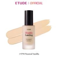 ราคา ETUDE Double Lasting Foundation SPF35 PA 30 g อีทูดี้ รองพื้นเนื้อแมตต์ ปกปิดเนียนแน่น 24 ชม (3864700444)