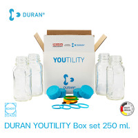 ราคา DURAN YOUTILITY ขวดแก้วเก็บน้ำผักผลไม้สกัดเย็น และ อื่น ๆ ดีที่สุด ของแท้ 100 Made in Germany ขวดแก้วคุณภาพสูงระดับห้องทดลอง มี 3 ขนาด 125 250 และ 500m (7836697902)