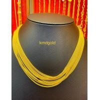 ราคา KMDGold สร้อยคอทอง1สลึง ลายเบนซ์ กระดูกงู พร้อมใบรับประกัน (19553857630)