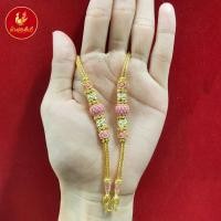 ราคา KINNAREE สร้อยคอลงยาโบราณ น้ำหนัก 1 บาท เหมือนจริงที่สุด ไม่ลอก ไม่ดำ สร้อยทอง ทองโคลนนิ่ง สร้อยคอทอง ทองปลอม ทองเคลือบแก้ว (13796630428)