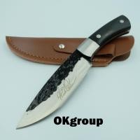 ราคา OKgroup Fixed blade knife มีดพกพา มีดเดินป่า มีดแคมป์ปิ้ง มีดใบตาย มีดทหาร มีดพกทหาร มีดพกเดินป่า ดามัสกัส High carbon steel ยาวรวม 21 50ซม แถมซองหนังPU (1673444562)