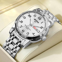 ราคา SWISS นาฬิกากลไกอัตโนมัติของแท้นาฬิกาผู้ชายเทรนด์เรืองแสงกันน้ำนาฬิกาเหล็กแข็งเคลื่อนไหวนำเข้าปฏิทิน (13226092752)