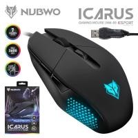 ราคา เมาส์ไร้เสียง Nubwo NM 93 ICARUS Silent Optical Mouse เมาส์ เมาส์เกมมิ่ง ประกันศูนย์ 1 ปี (12607407431)