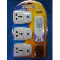 ราคา Wookee ปลั๊กรีโมทไร้สาย ควบคุมอุปกรณ์ไฟฟ้าแบบ 3 จุด 2 รีโมท รัศมี 25 เมตร รุ่น WK 600 (373241379)