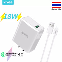 ราคา Kivee หัวชาร์จเร็ว18W หัวชาร์จเร็ว สายชาร์จ พอตชาร์จไฟ usb charger set หัวชาร์จ usb for OPPO a37OPPO a3s OPPO A5S OPPO a9 2020 vivo v11 pro Vivo V3 Max vivo V15 vivoy53 all Android phone (10472660140)
