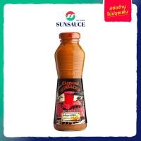 ราคา น้ำจิ้มบาร์บีคิว BBQ ซอสบาร์บีคิว น้ำจิ้มปิ้งย่าง ขวด 370 กรัม SUNSAUCE ซันซอส (684120208)