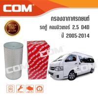 ราคา กรองอากาศ กรองแอร์ TOYOTA รถตู้ COMMUTER ดีเซล 2005 2014 diesel 2 5 D4DKDH222 แบบชุด 1246 ชิ้น ไส้กรอง COM (300112973)