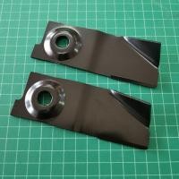 ราคา ใบมีดรถเข็นตัดหญ้า GXV160 โครง Rowel 2ใบ ใบมีดตัดหญ้า ฮอนด้า Honda GXV 160 (16412092185)