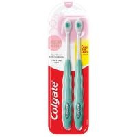 ราคา Colgate Cushion Clean Soft Toothbrush Pack 2 คอลเกตแปรงสีฟันคุชชั่นคลีนซอฟท์ แพค 2 (16422538652)