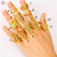 ราคา XTเครื่องประดับเกาหลี24Kแหวนแฟชั่นผู้หญิงชุบทองปรับงานแต่งงาน (4808630427)