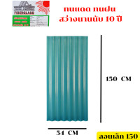 ราคา แผ่นหลังคา หลังคาไฟเบอร์กลาส ใยแก้ว หลังคาใส โปร่งแสง กระเบื้องหลังคา แผ่นใส ลอนคู่ ลอนเล็ก อย่างหนา ยาว 1 2 1 5 เมตร ตราช้างยืนช้างยื (19159315498)