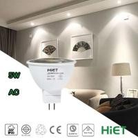 ราคา HIETหลอดไฟ LED MR16 5w AC 220V แสงสีเหลือง Warmwhite (1192144064)