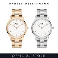 ราคา Daniel Wellington Iconic Link 40mm Rose gold Silver with White Dial Watch for Men นาฬิกาผู้ชาย (7495018282)